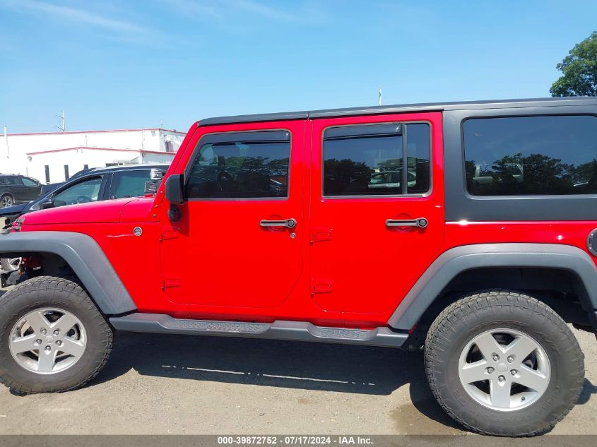 2015 Jeep Wrangler Unlimited Sport VIN: 1C4BJWDG9FL753453 Lot: 39872752