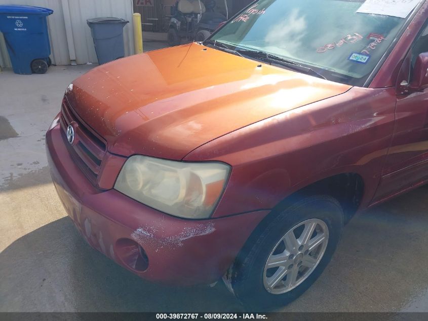 2004 Toyota Highlander VIN: JTEGD21A440086131 Lot: 39872767