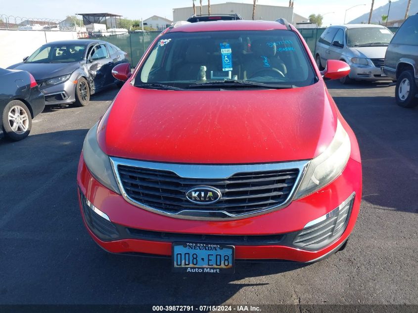 2011 Kia Sportage Lx VIN: KNDPB3A20B7023038 Lot: 39872791