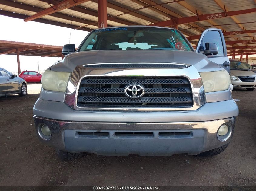 2007 Toyota Tundra Sr5 5.7L V8 VIN: 5TBEV54117S456449 Lot: 39872795