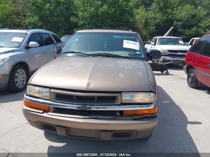 2002 Chevrolet Blazer Ls VIN: 1GNCS13W32K152317 Lot: 39872800