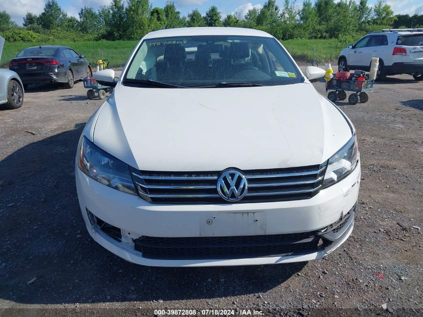 2012 Volkswagen Passat Se VIN: 1VWBP7A38CC045242 Lot: 39872808