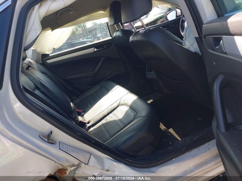 2012 Volkswagen Passat Se VIN: 1VWBP7A38CC045242 Lot: 39872808