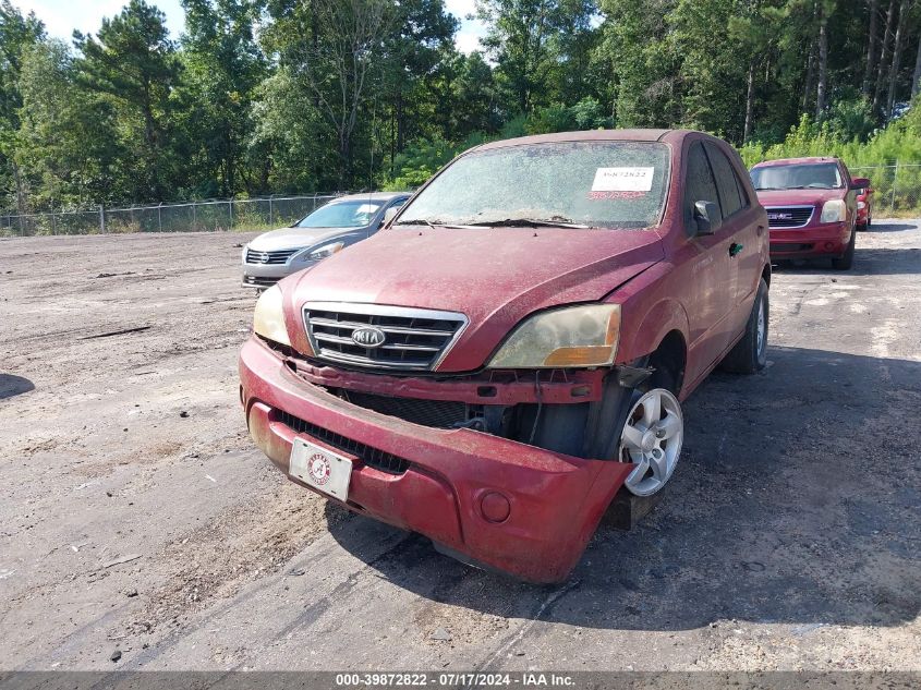 2008 Kia Sorento Lx Base VIN: KNDJD735385836411 Lot: 39872822