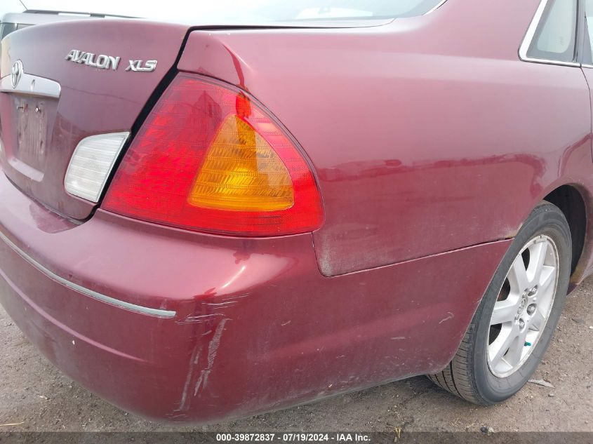 2002 Toyota Avalon Xls VIN: 4T1BF28BX2U262432 Lot: 39872837