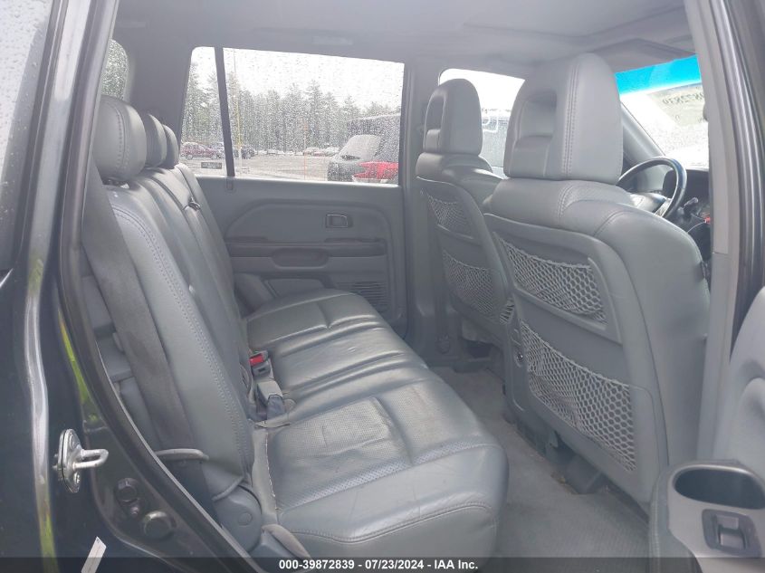 2005 Honda Pilot Ex-L With Navi VIN: 2HKYF18755H533755 Lot: 39872839