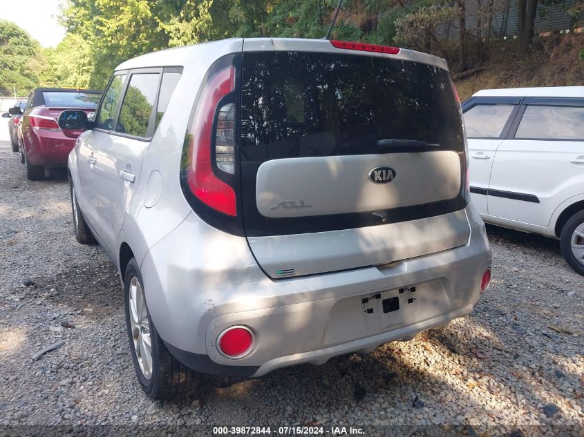 2018 Kia Soul + VIN: KNDJP3A52J7537408 Lot: 39872844