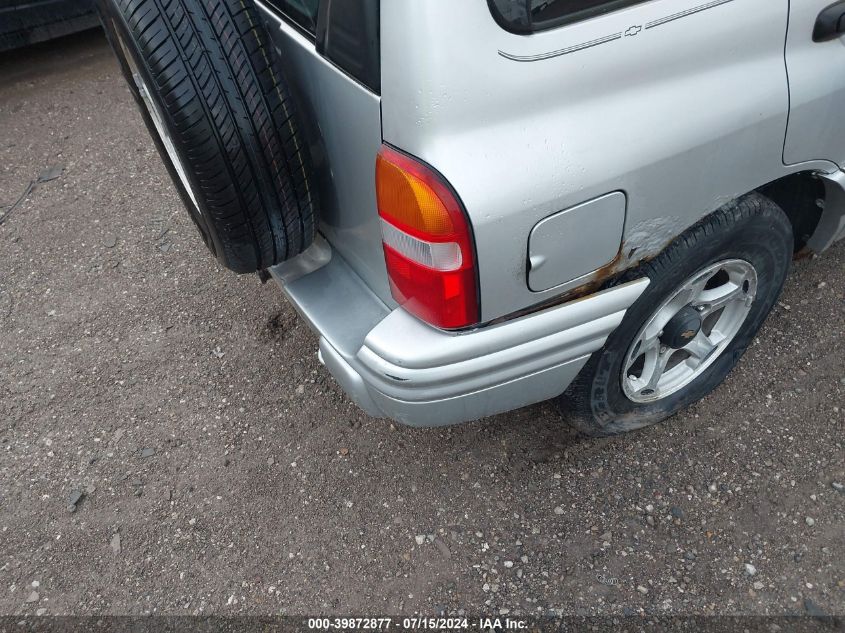 2001 Chevrolet Tracker Hard Top Lt VIN: 2CNBJ634416934772 Lot: 39872877