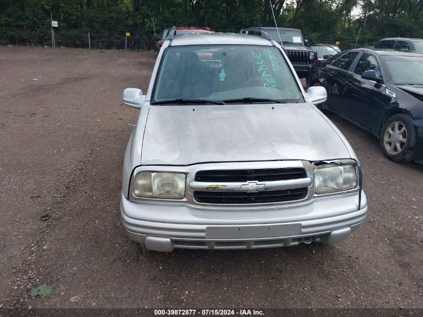 2001 Chevrolet Tracker Hard Top Lt VIN: 2CNBJ634416934772 Lot: 39872877