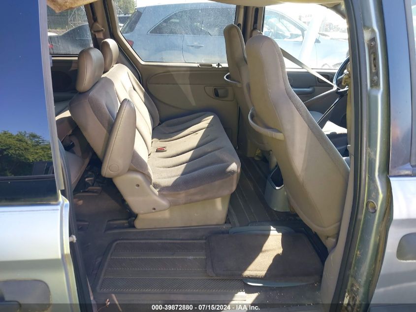 2003 Dodge Caravan Se VIN: 1D4GP25303B143714 Lot: 39872880