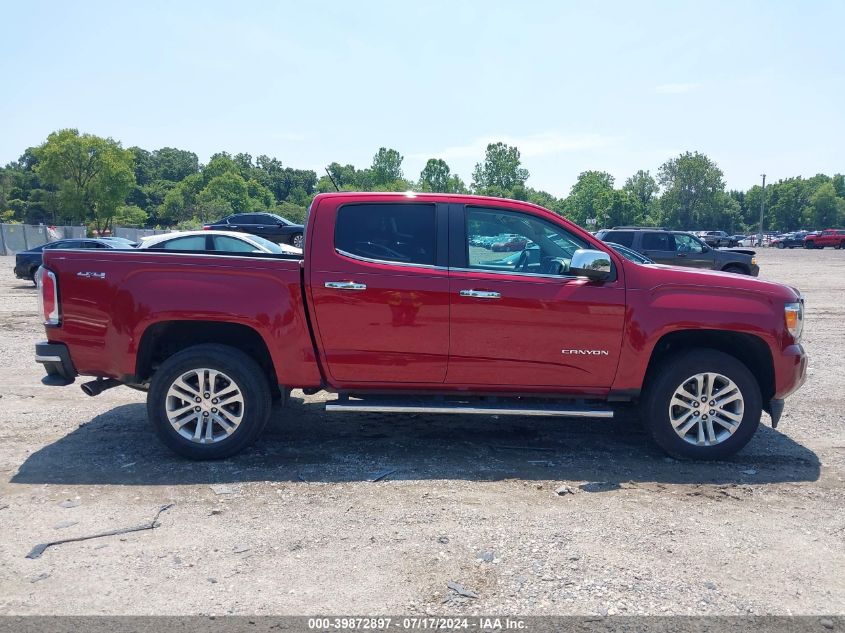 2018 GMC Canyon Slt VIN: 1GTG6DEN6J1198992 Lot: 39872897