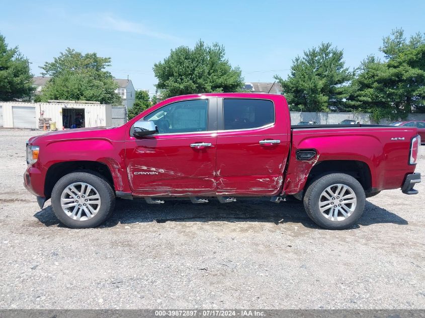 2018 GMC Canyon Slt VIN: 1GTG6DEN6J1198992 Lot: 39872897