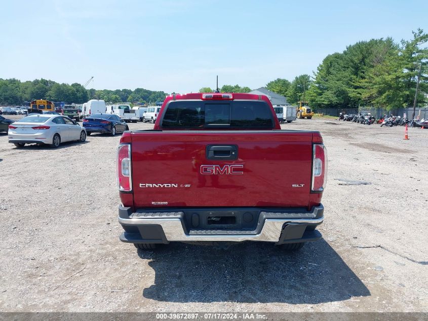 2018 GMC Canyon Slt VIN: 1GTG6DEN6J1198992 Lot: 39872897