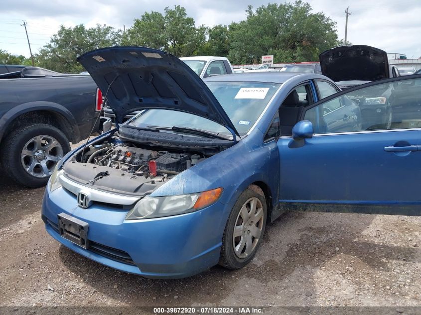 2007 Honda Civic Lx VIN: 1HGFA16527L001516 Lot: 39872920