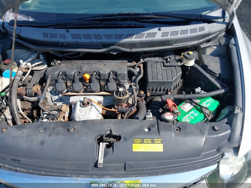 2009 Honda Civic Lx-S VIN: 2HGFA16649H527705 Lot: 39872924