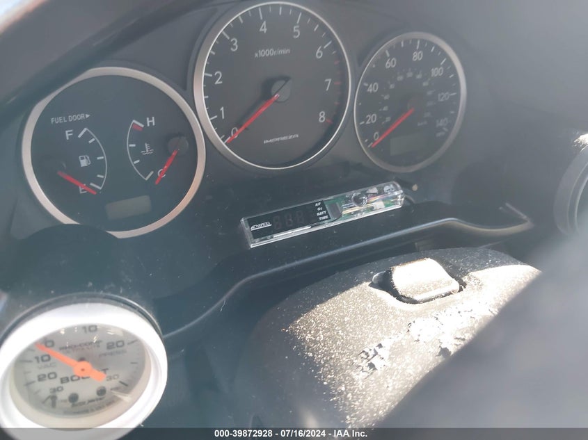 2007 Subaru Impreza Wrx Tr VIN: JF1GD75697G501517 Lot: 39872928