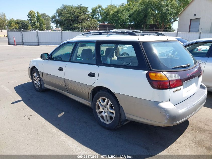 2001 Subaru Legacy Outback VIN: 4S3BH665717640609 Lot: 39872939