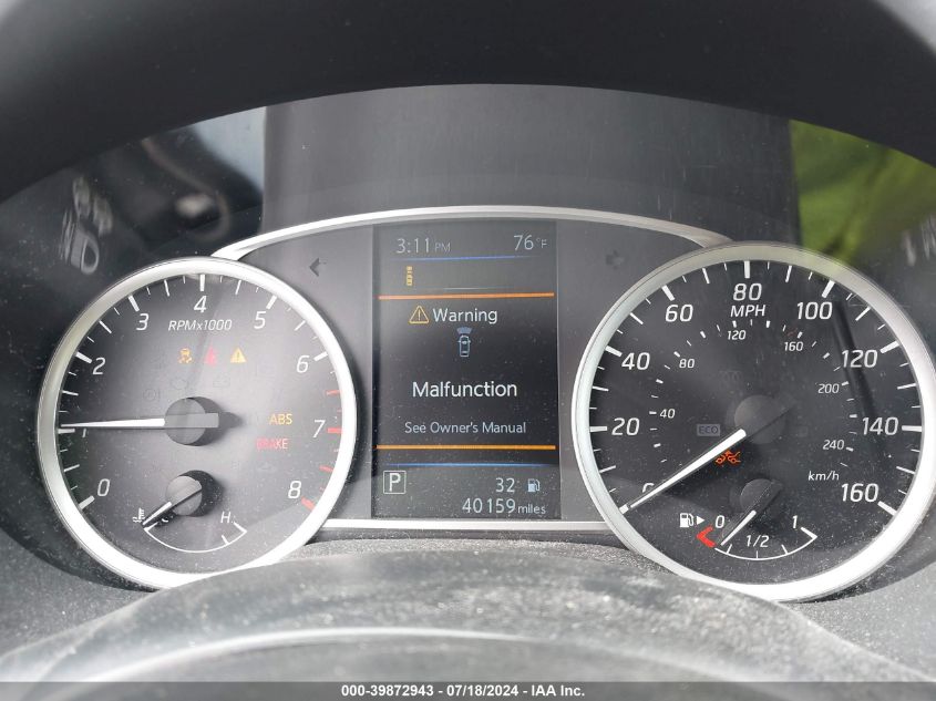 2019 Nissan Sentra S VIN: 3N1AB7AP5KY438057 Lot: 39872943