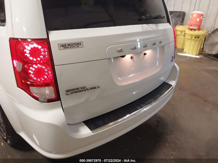2016 Dodge Grand Caravan R/T VIN: 2C4RDGEG8GR312318 Lot: 39872970