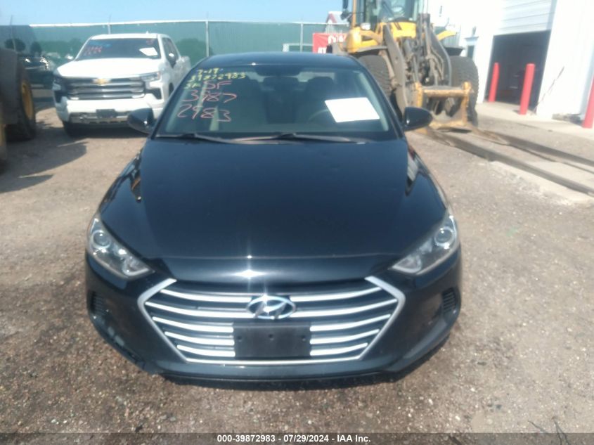 2017 Hyundai Elantra Se VIN: 5NPD84LF6HH080789 Lot: 39872983