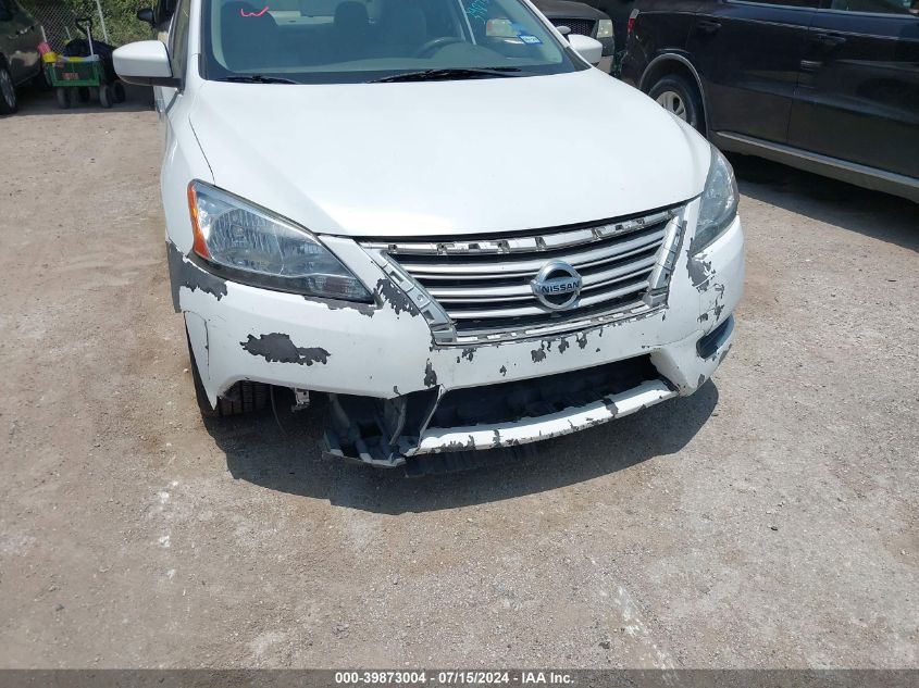 2014 Nissan Sentra S VIN: 3N1AB7AP0EY281462 Lot: 39873004