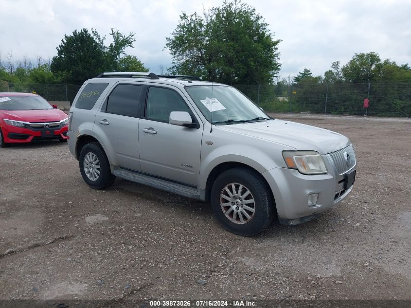 2008 Mercury Mariner Premier VIN: 4M2CU97188KJ47892 Lot: 39873026