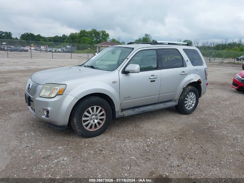 2008 Mercury Mariner Premier VIN: 4M2CU97188KJ47892 Lot: 39873026
