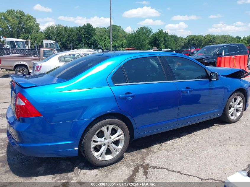 2012 Ford Fusion Se VIN: 3FAHP0HA5CR186818 Lot: 39873051