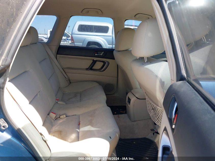 2007 Subaru Outback Outback 2.5I VIN: 4S4BP61C777334023 Lot: 39873053