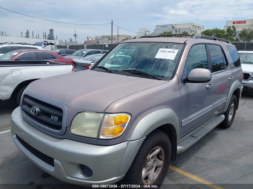 2002 Toyota Sequoia Sr5 VIN: 5TDZT34A22S131515 Lot: 39873056