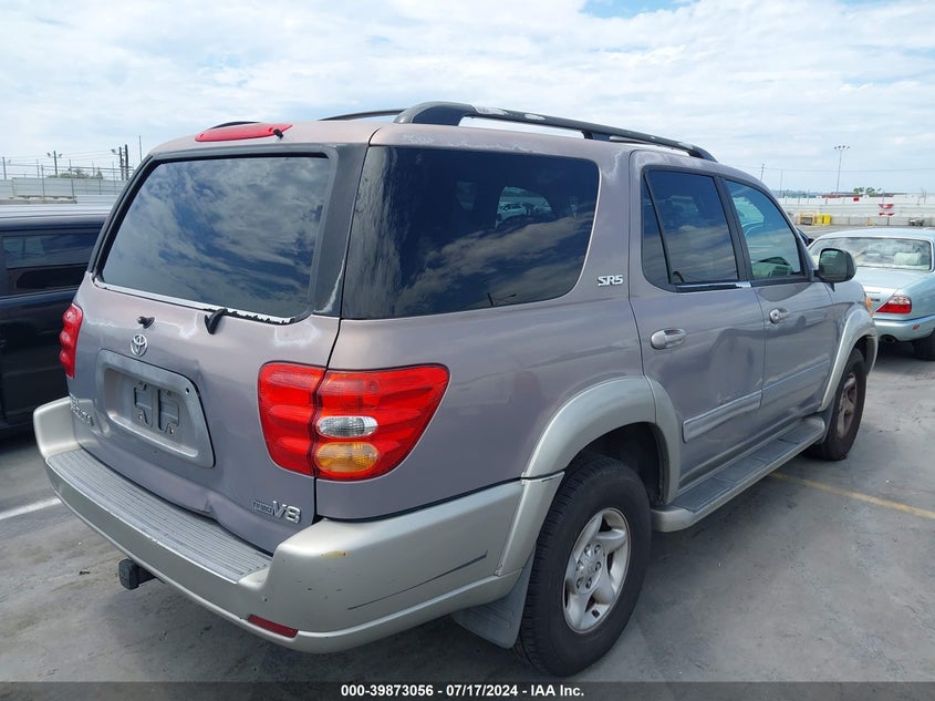 2002 Toyota Sequoia Sr5 VIN: 5TDZT34A22S131515 Lot: 39873056