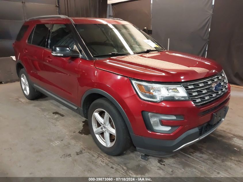 1FM5K8DH3HGB75680 2017 FORD EXPLORER - Image 1