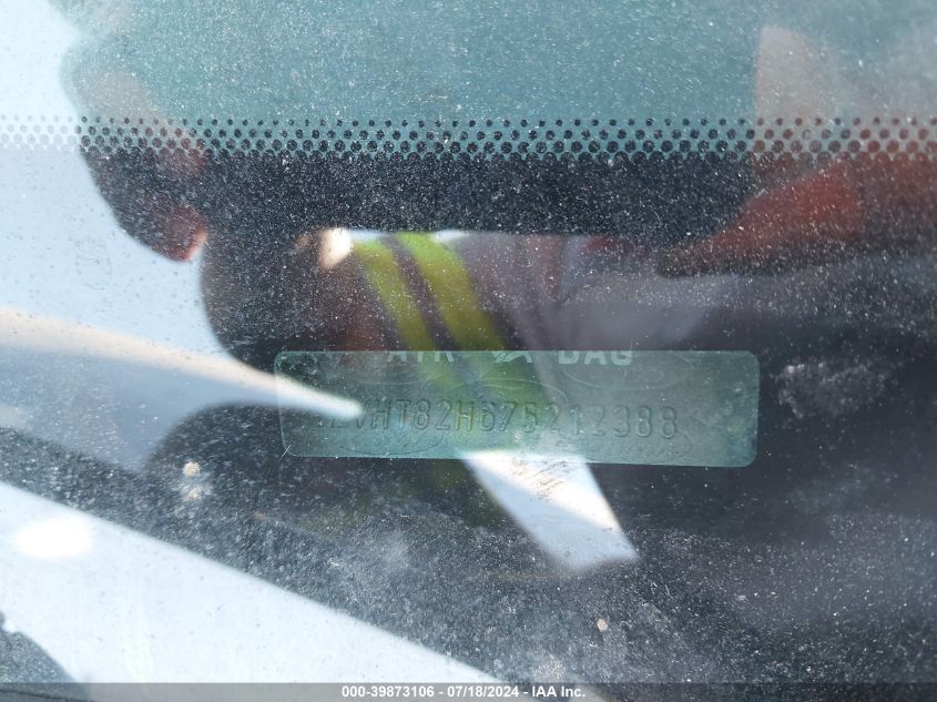 2007 Ford Mustang Gt Deluxe/Gt Premium VIN: 1ZVHT82H675212388 Lot: 39873106