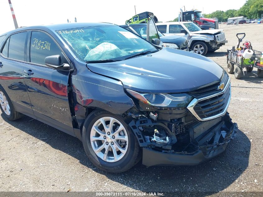 2018 Chevrolet Equinox Ls VIN: 3GNAXHEV8JL122927 Lot: 39873111