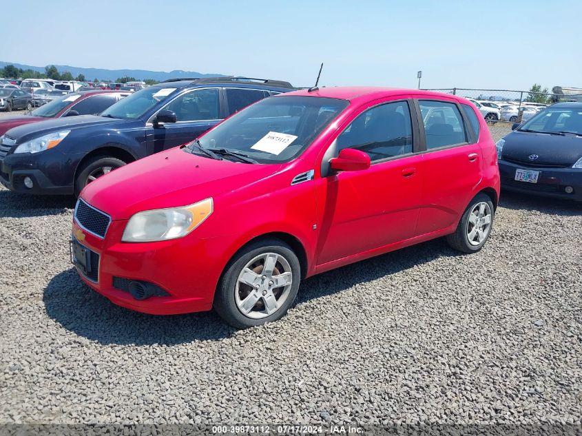 KL1TD66E09B651631 2009 Chevrolet Aveo Ls/Lt