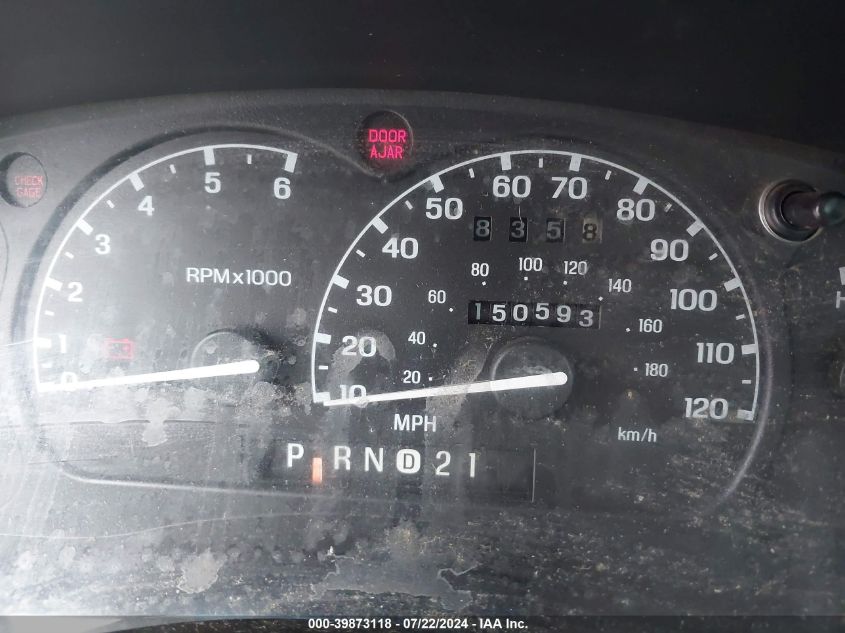 1998 Ford Explorer Eddie Bauer/Limited/Xl/Xlt VIN: 1FMZU32X9WZA29844 Lot: 39873118