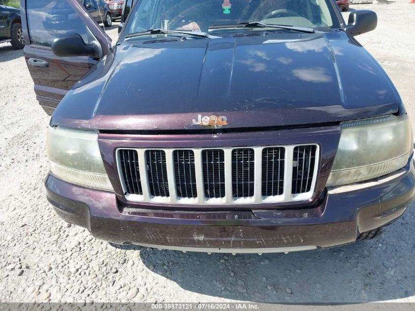 2004 Jeep Grand Cherokee Laredo VIN: 1J4GW48N24C293466 Lot: 39873121