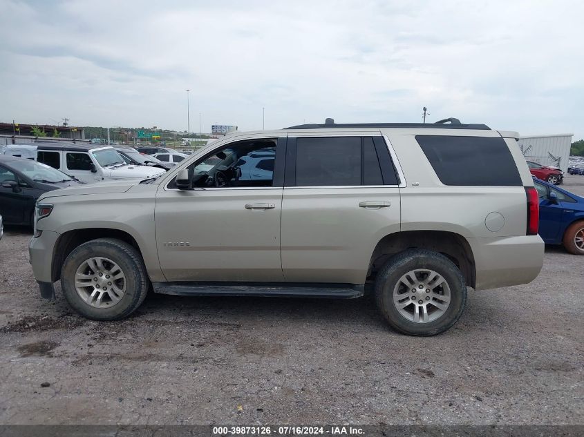 2016 Chevrolet Tahoe Ls VIN: 1GNSCAKC8GR293530 Lot: 39873126