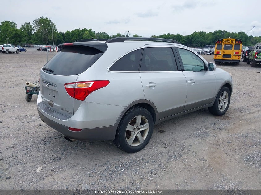 2008 Hyundai Veracruz Gls/Limited/Se VIN: KM8NU73C98U077569 Lot: 39873128