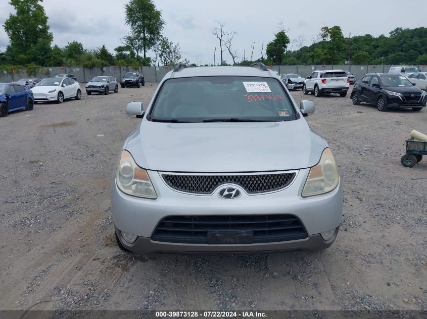 2008 Hyundai Veracruz Gls/Limited/Se VIN: KM8NU73C98U077569 Lot: 39873128