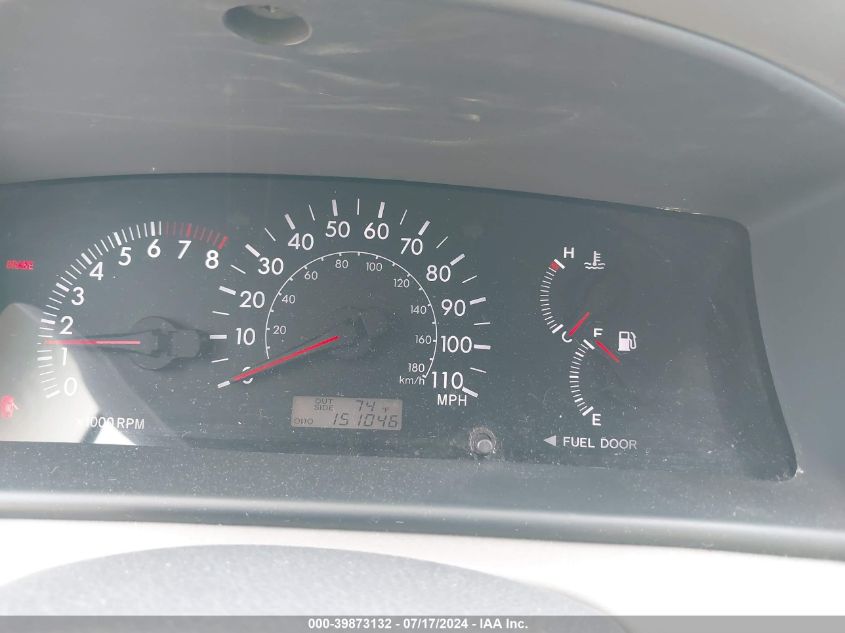 2005 Toyota Corolla Le VIN: 1NXBR30E05Z369271 Lot: 39873132