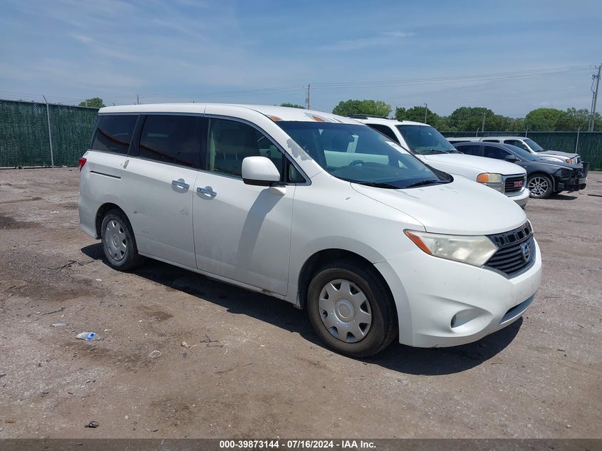 2012 Nissan Quest S VIN: JN8AE2KP1C9031337 Lot: 39873144