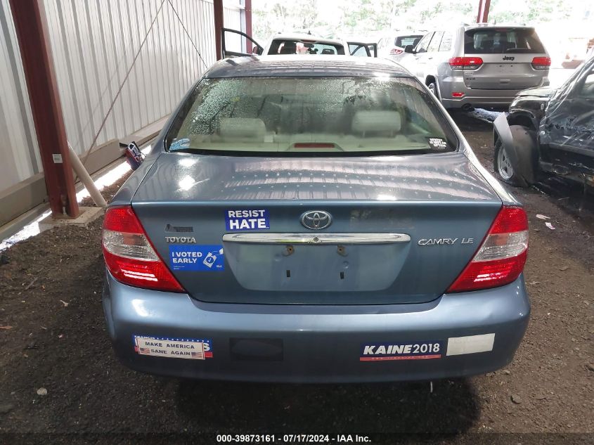 2004 Toyota Camry Le VIN: 4T1BE32K84U888551 Lot: 39873161
