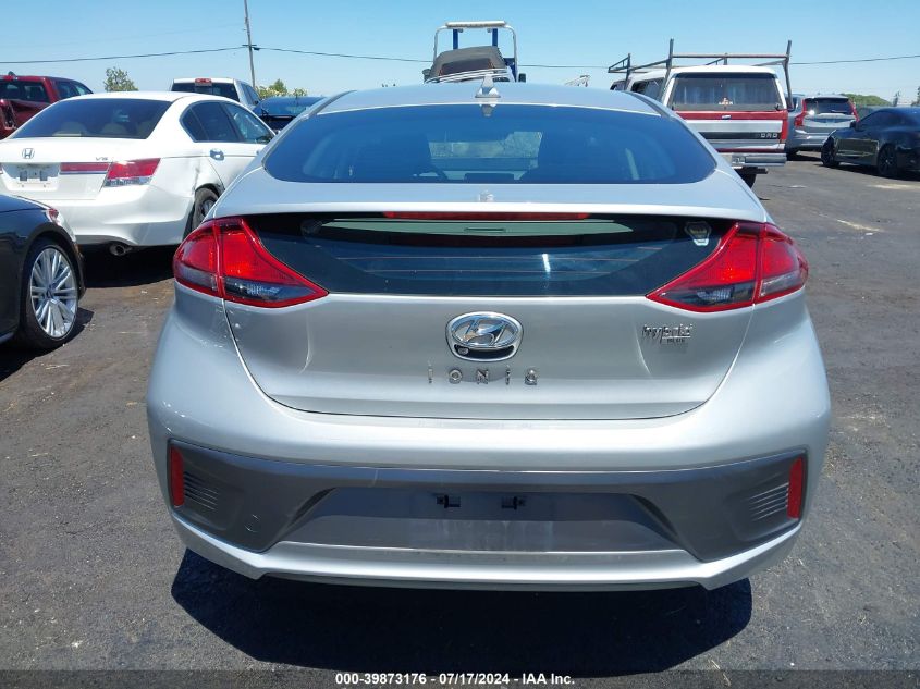 2021 Hyundai Ioniq Hybrid Blue VIN: KMHC65LC5MU257938 Lot: 39873176