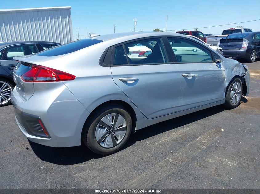 2021 Hyundai Ioniq Hybrid Blue VIN: KMHC65LC5MU257938 Lot: 39873176