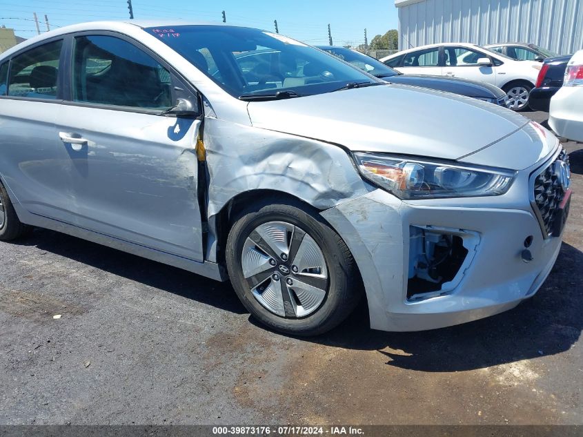 2021 Hyundai Ioniq Hybrid Blue VIN: KMHC65LC5MU257938 Lot: 39873176