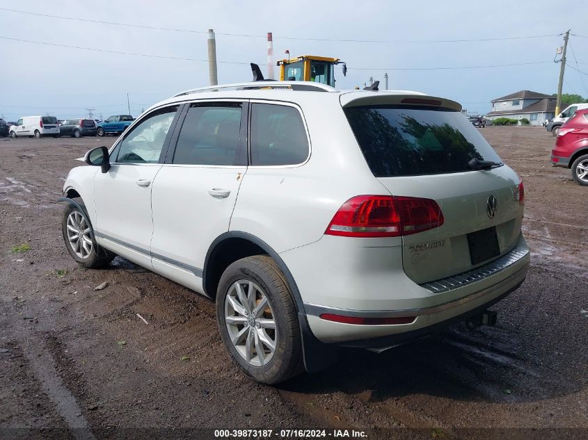 2015 VOLKSWAGEN TOUAREG V6 SPORT - WVGEF9BP8FD006757