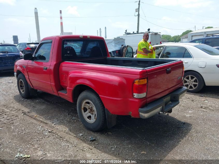 1999 Ford Ranger Xl/Xlt VIN: 1FTYR10V3XPB28812 Lot: 39873202