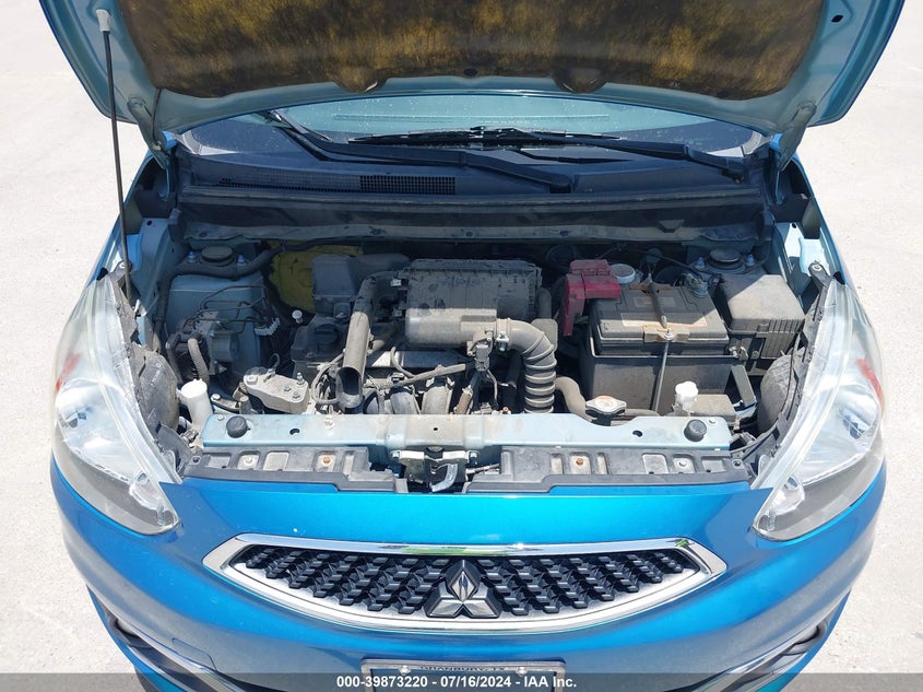 2017 MITSUBISHI MIRAGE VIN: ML32A4HJ0HH005399