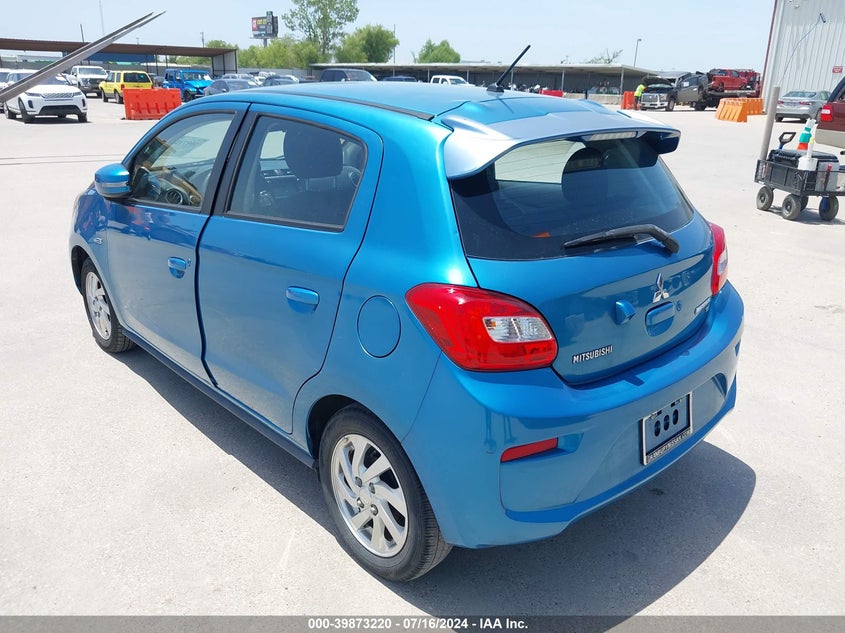 2017 MITSUBISHI MIRAGE VIN: ML32A4HJ0HH005399
